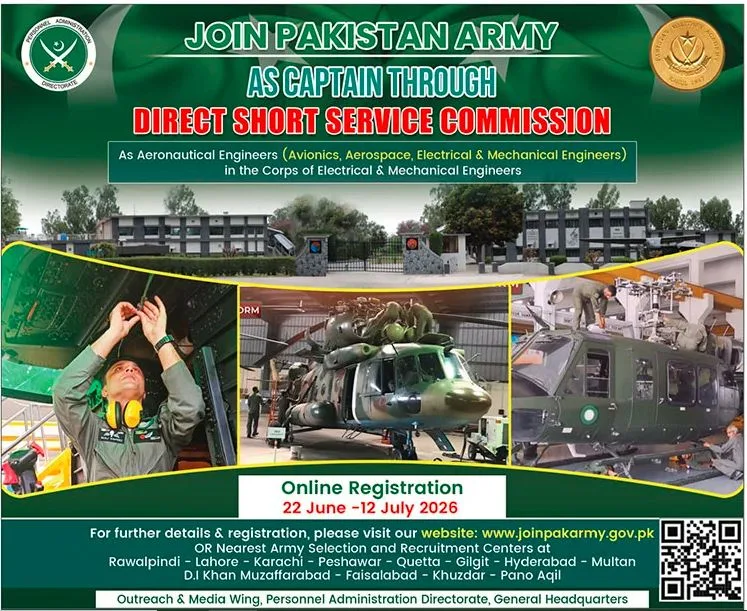 Pakistan Army Jobs